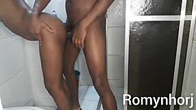 Neighbor visits well-endowed Carioca, gets filmed fucking with massive cumshot in her tight pussy!