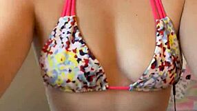 Trying On Swimsuits in Front of Neighbors