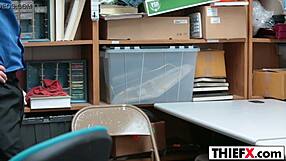 Audrey Royal Punished with Blowjob