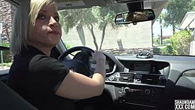 skinny slut teases riding big black cock