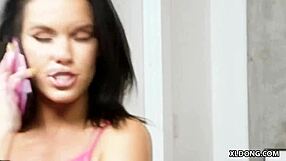 Stepbro with panty fetish has sex with teen 18+ megan rain's tight pussy