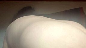 Big Ass Transsexual Crossdresser Spreads Pussy Wide!