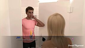 Hey, Wanna See A Wild Bathroom Gloryhole Scene In Fetish Locator 3 Pt1?