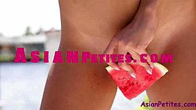 An erotic ride with a large beautiful Japanese woman