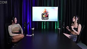 Looks don't matter, I crave a smart man. If he's bad in bed, I finish myself with a wild squirt - Debora Andrade in sheer red.