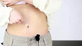 Japanese Navel Sound Fetish Exploration