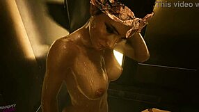 Hey, did you see the Cyberpunk 2077 shower scenes in patch 2.1?