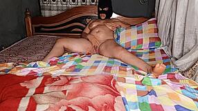 she starts slow riding the big black cock then bends for hot doggystyle