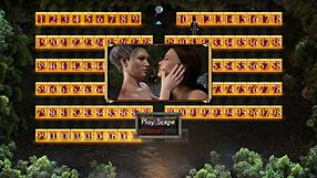 Naughty naked nun corrupted in hentai game