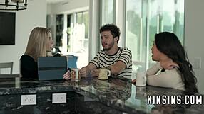 Stepmom helps stepson record raunchy porn content casually