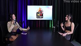 Looks don't matter, I crave a smart man. If he's bad in bed, I finish myself with a wild squirt - Debora Andrade in sheer red.