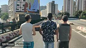 E O Safado Que Estava Caçando No Minhocão E Acabou Levando Pirocada De Dois