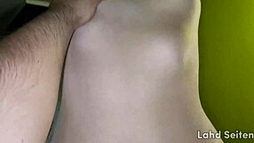 Skinny Chilean filled with cum from behind!