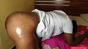 sexy big booty nurse getting fucked by her big dick patient