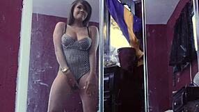 Hugetits babe's cunt pounded in taboo fantasy