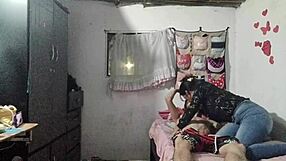 stepmom gets intimate massage from stepson