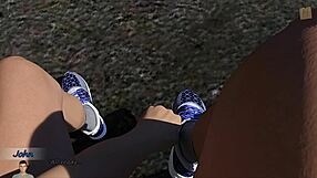 Wow, big tits blonde ass in hentai action!