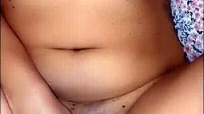 my brunette wife with tattoos and brown eyes gets fucked hard in doggystyle by her husband, slapping her ass and cumming inside her shaved pussy