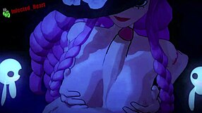 Perona teases with tits, fucks pov intensely