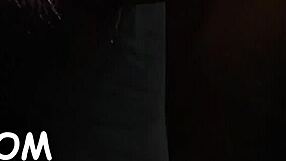 Hottie intensely plays with her soaking wet sissy slave using toys