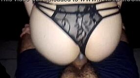 we fucked so hard that the creampie leaked out of her pussy...