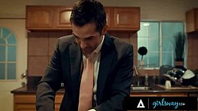 Girlsway Lonely Woman Cheats with Boss Wife Angela White