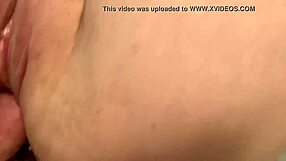 Wife gets cum on ass in doggystyle fun