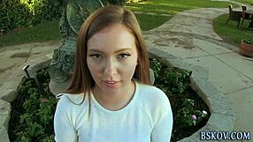 Maddy O'Reilly enjoys some intense rimming action.