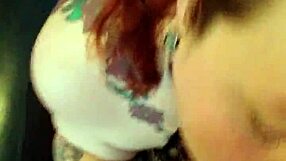 i eagerly suck dat big cock, he cums on my cookies