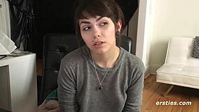 i watch all natural sloan finger her hairy pussy to orgasm