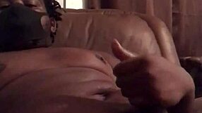Young amateur masturbates to big black monster cock during quarantine.
