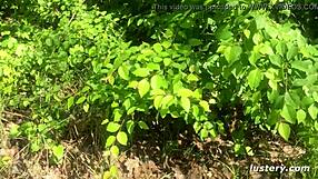 Lenore And Her Partner Just Had Hardcore Fucking In The Park, Sucking And Doggystyle Outdoors