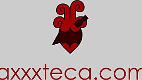 mexican guy fucks two women in office threesome - erotic encounter