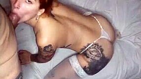 Chica angelical performs twerking and sucking in this video.