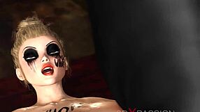 curious how a blonde anal whore craves massive black cock in her shaved booty hole?