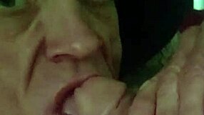 Can you believe this guy self-sucking his monster cock?