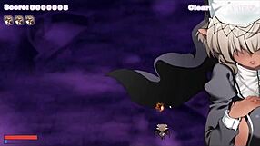 Get to work succubus chan hentai game pornplay ep 2 undressing giant waifu black nun beauty