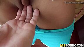 huge tit sporty latina blonde bangs hard