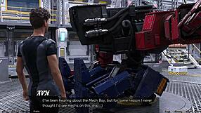 Flirt with the robot girl?