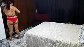 Surprise Fuck Mother-In-Law While Dressing