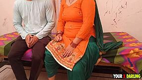 Chaachi shows young dick how to bang a milf hard