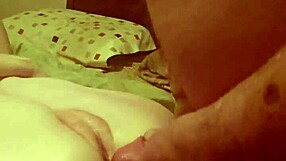 she's fucking and toying her wet pussy in missionary with spanking and dirty talk
