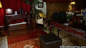 Hard Nippled Milfs Hope and Betty in Nyloned Cotton Panties!