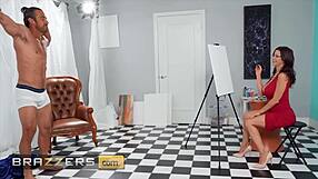 Johnny castle helps alexis fawx with masterpiece on brazzers