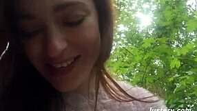 Lenore And Her Partner Just Had Hardcore Fucking In The Park, Sucking And Doggystyle Outdoors