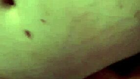 Step son spies on step mom's kinky toilet play.