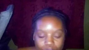 Katt Williams' Lil Sis Gives Sloppy Blowjob And Deepthroat!