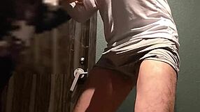 Forbidden! Stunning Lady Slaps Penis and Balls for Hours