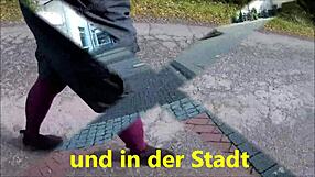 Outdoor Adventures In Pantyhose Featuring Public Scenes And Nature Settings With Relaxed Vibes