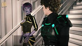 This 3d anime hentai features big tits mature curvy in tales from the unending void 154